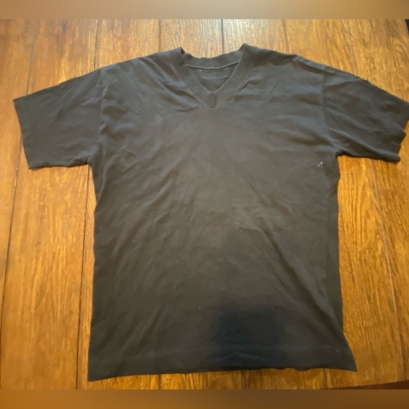 Dolce & Cabbana Black V Neck Short Sleeve Shirt Size Unknown B10 - Picture 1 of 5